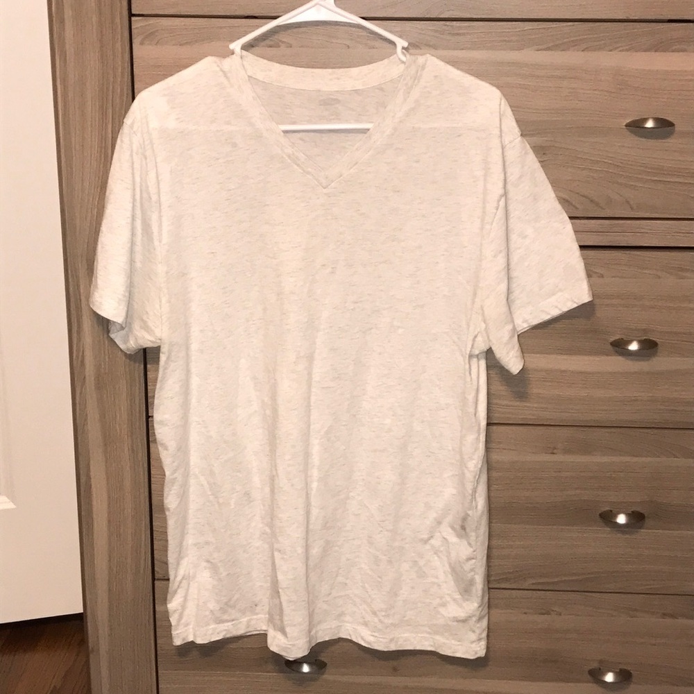 MENS light gray old navy v neck - size large